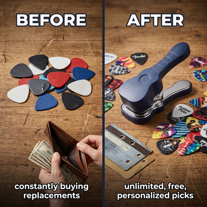 Unlimited Guitar Pick Punch